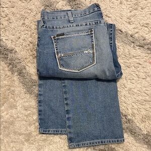 Ariat Men's Denim Blue Relaxed Jeans